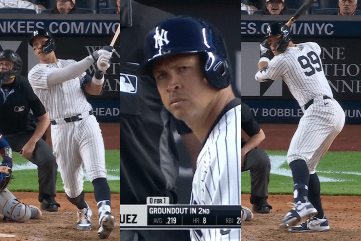 Aaron judge sacude jonrón número y persigue marca de alex rodríguez
