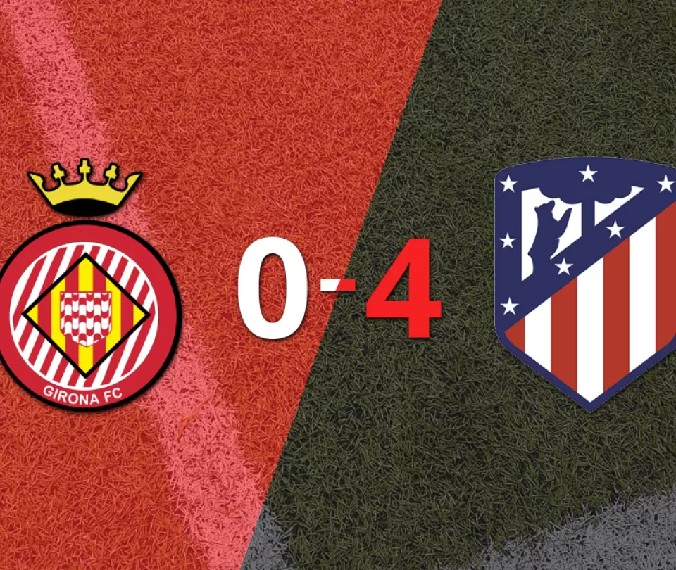 Atlético de Madrid aplastó a Girona con hat-trick de Alexander Sorloth | Liga de España