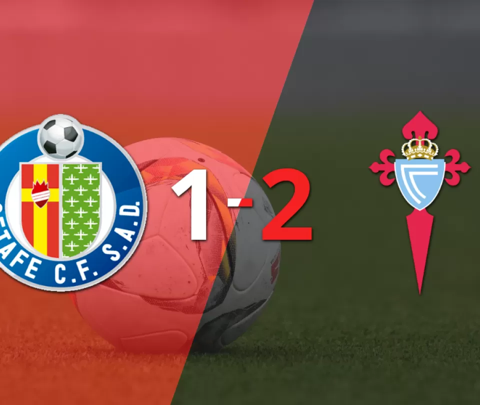 Celta supera por 2-1 a Getafe tras dar vuelta el partido | Liga de España