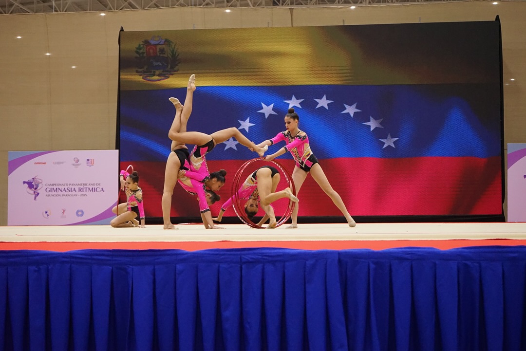 Gimnasia rítmica rozó el podio