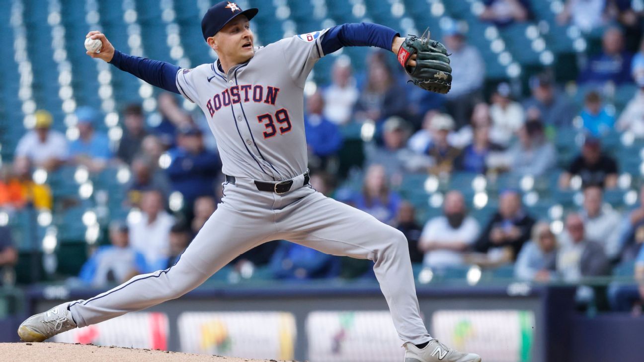 Hayden Wesneski de Astros para la cirugía Tommy John de la temporada