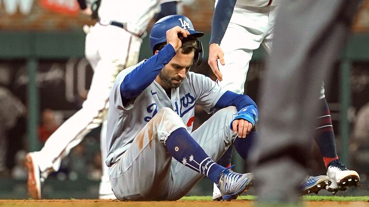 Los Dodgers de lanzamiento del servidumbre Chris Taylor, Activate Tommy Edman