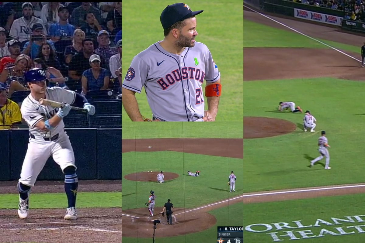 ¡su posición! José altuve hace jugada clutch y salvó a los astros