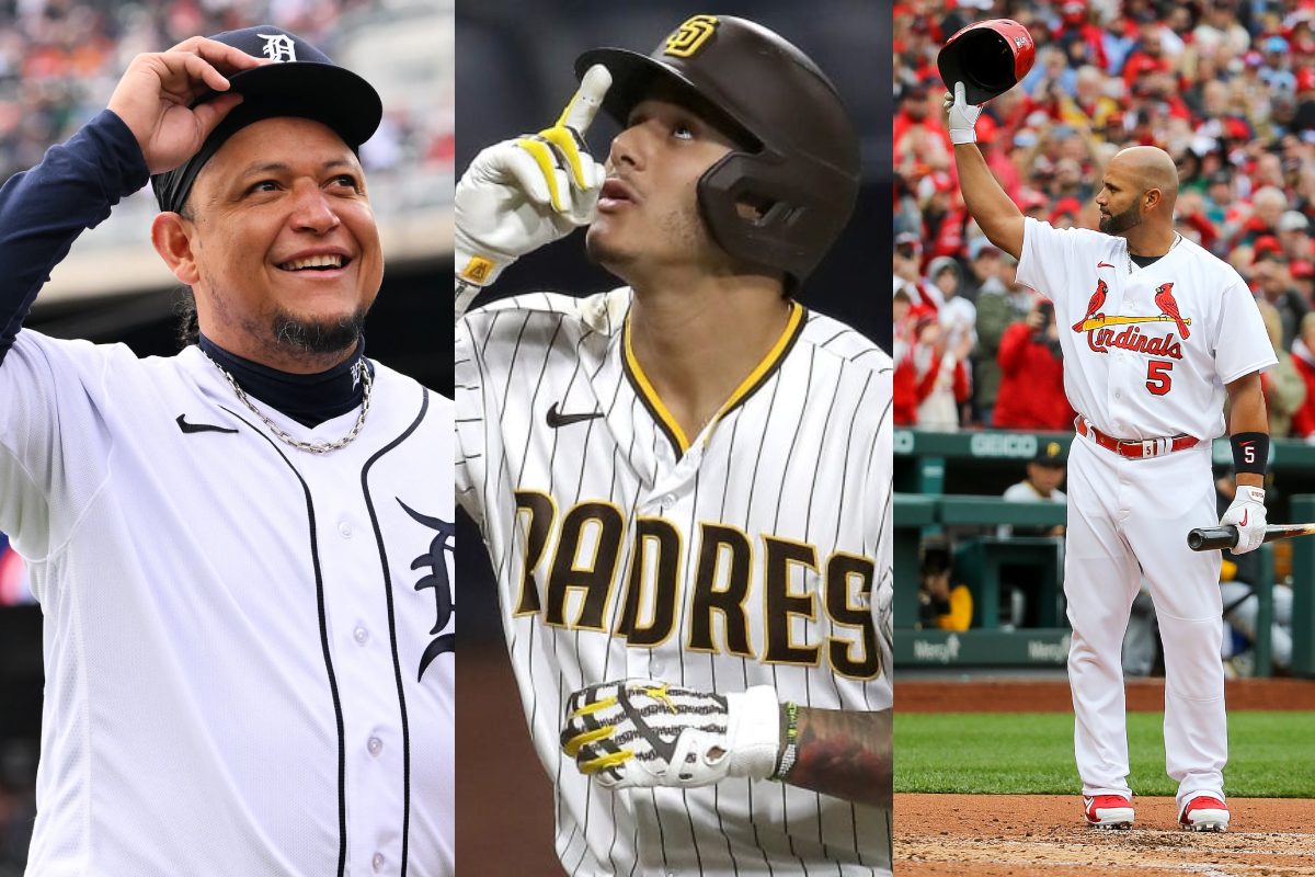 Manny machado en camino a igualar marca de miguel cabrera y albert pujols