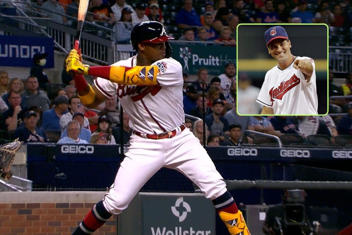 Ronald acuña jr. Regresa y omar vizquel tiene un gesto