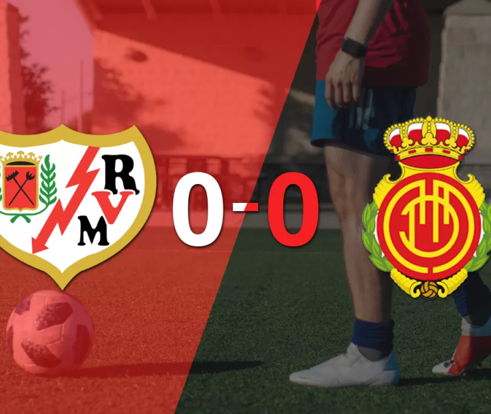 Rayo Vallecano y Mallorca terminaron sin goles | Liga de España