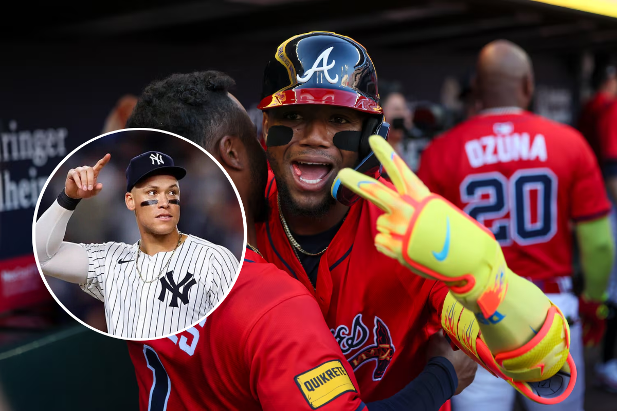 Ronald acuña jr. Iguala marca de aaron judge en su regreso