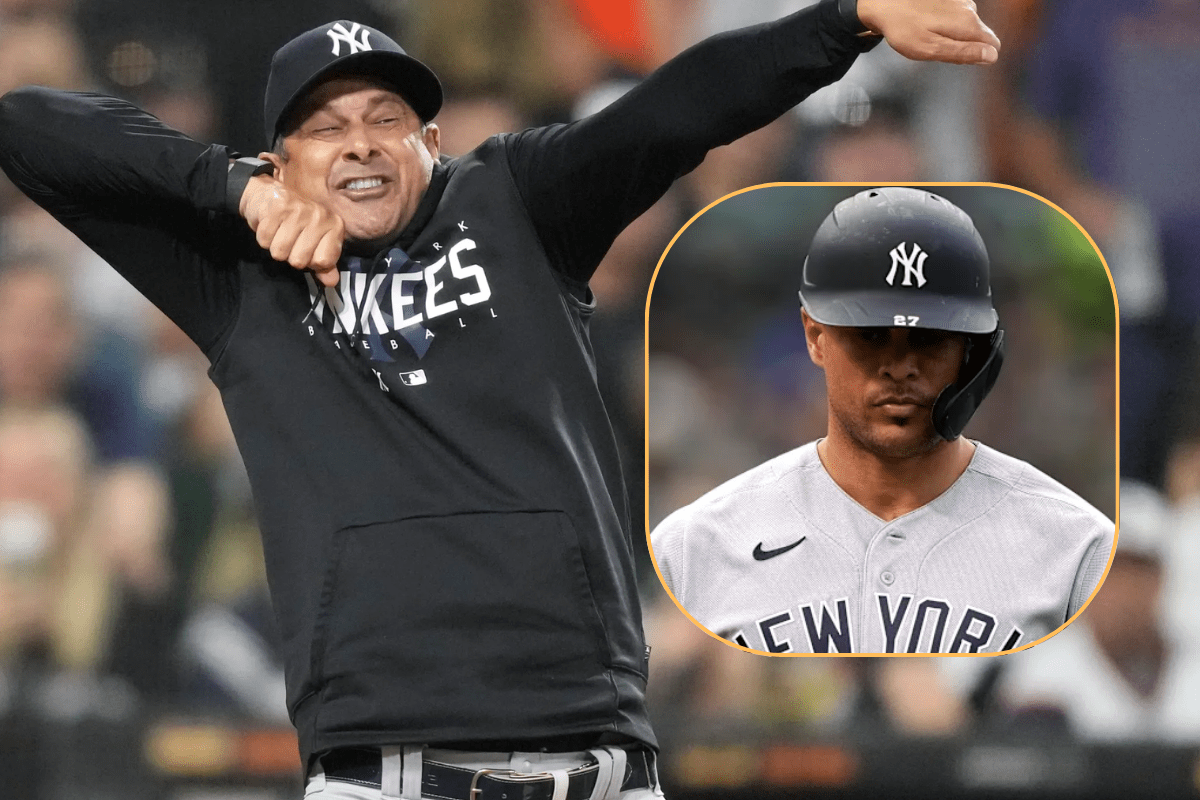 Aaron boone completamente perdido con la salud de giancarlo stanton