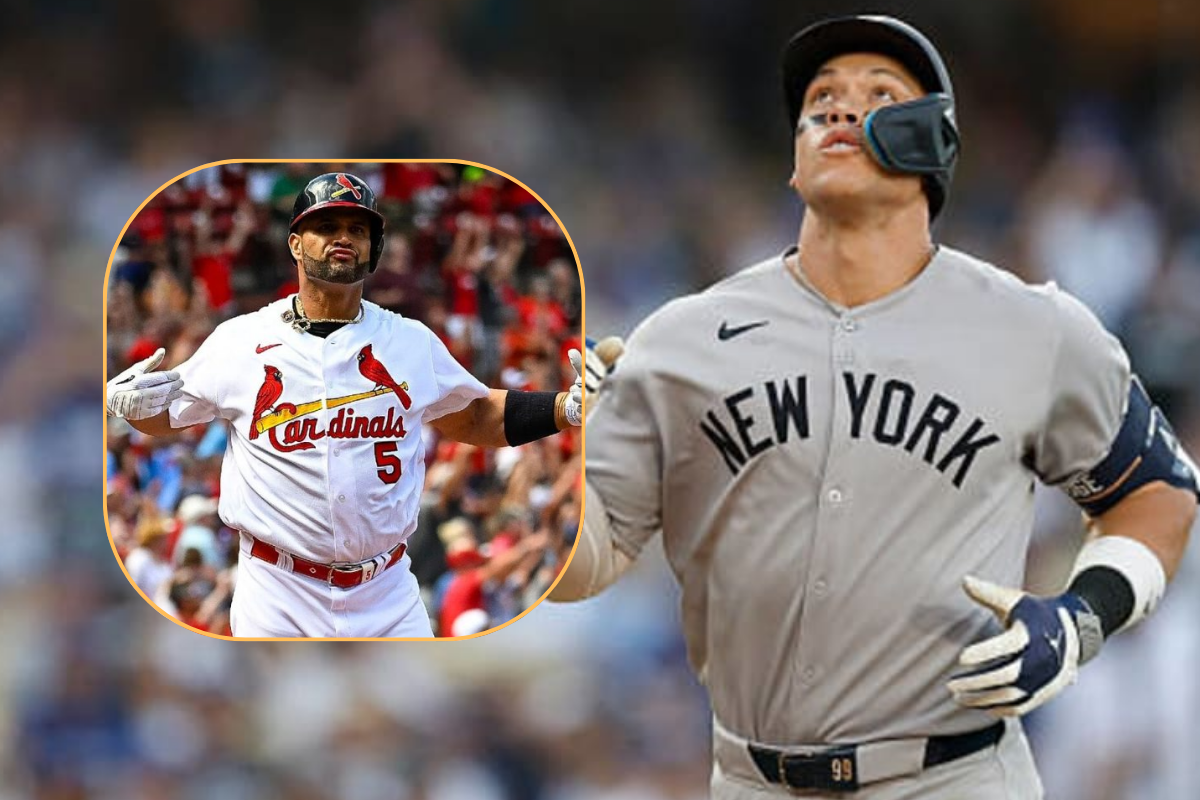 Aaron judge se acerca a albert pujols en marca histórica de bateo