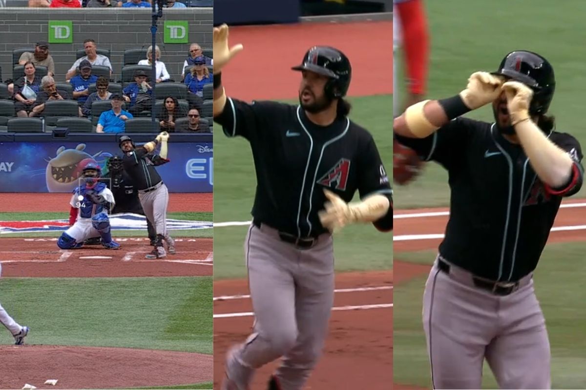 Eugenio suárez vuelve a sacar su poder