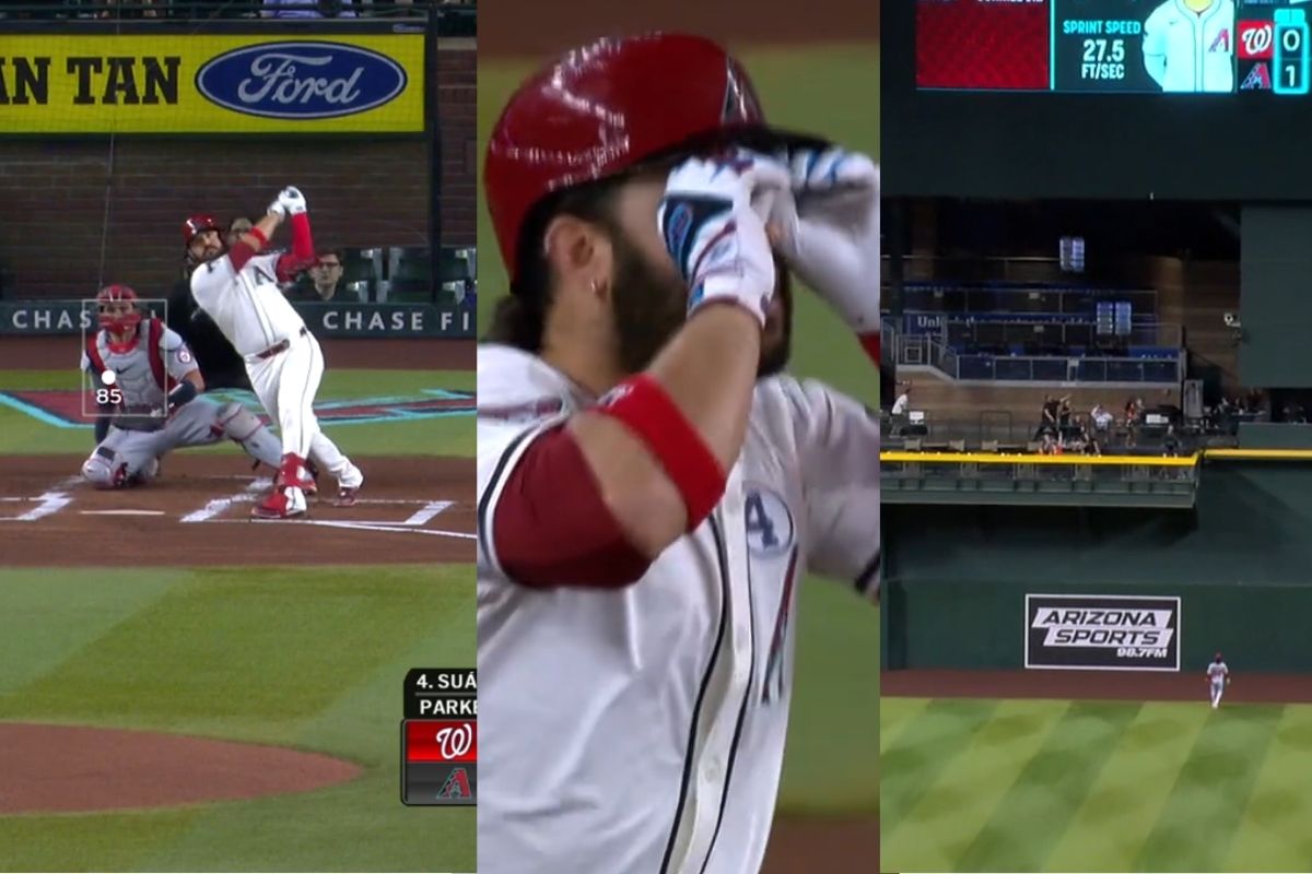 Eugenio suárez pega jonrón a 466 pies