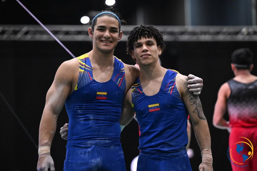 Gimnasia masculina a los Centroamericanos