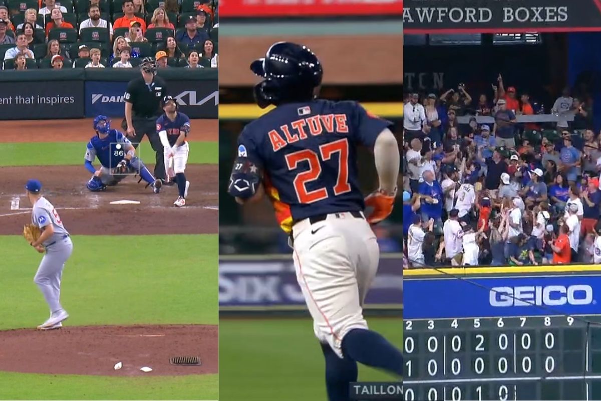 José altuve saca su fuerza