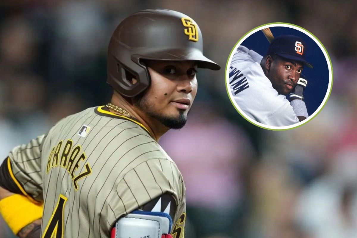 Luis arráez muy cerca de tony gwynn