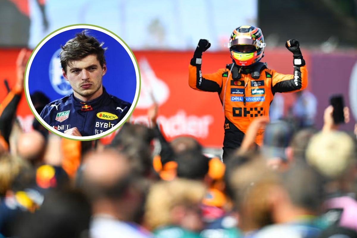 Piastri y verstappen fueron los protagonistas en la f1
