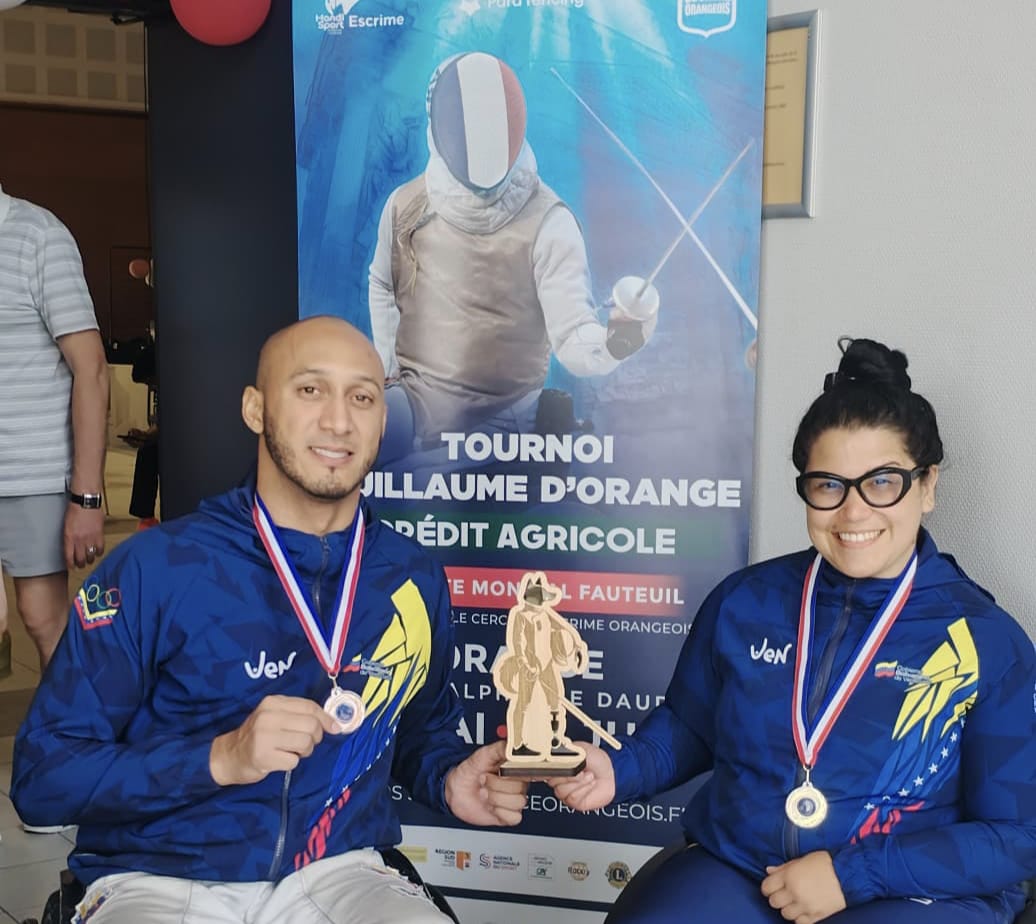 Paraesgrima brilla con oro y bronce