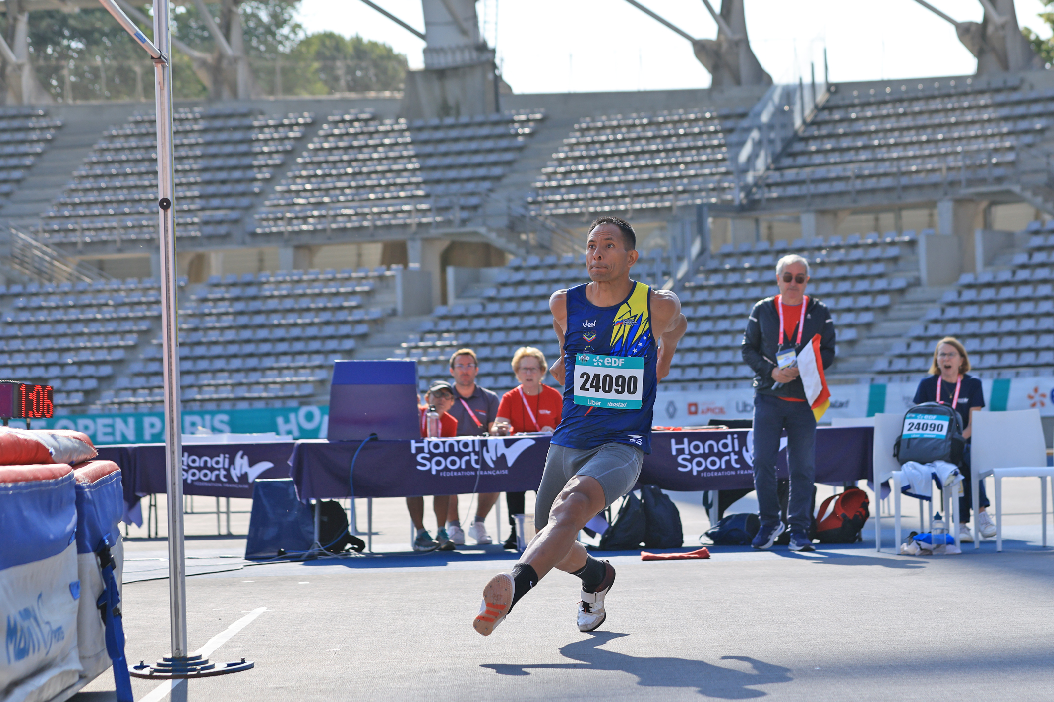 Paratletismo hizo fiesta en París 