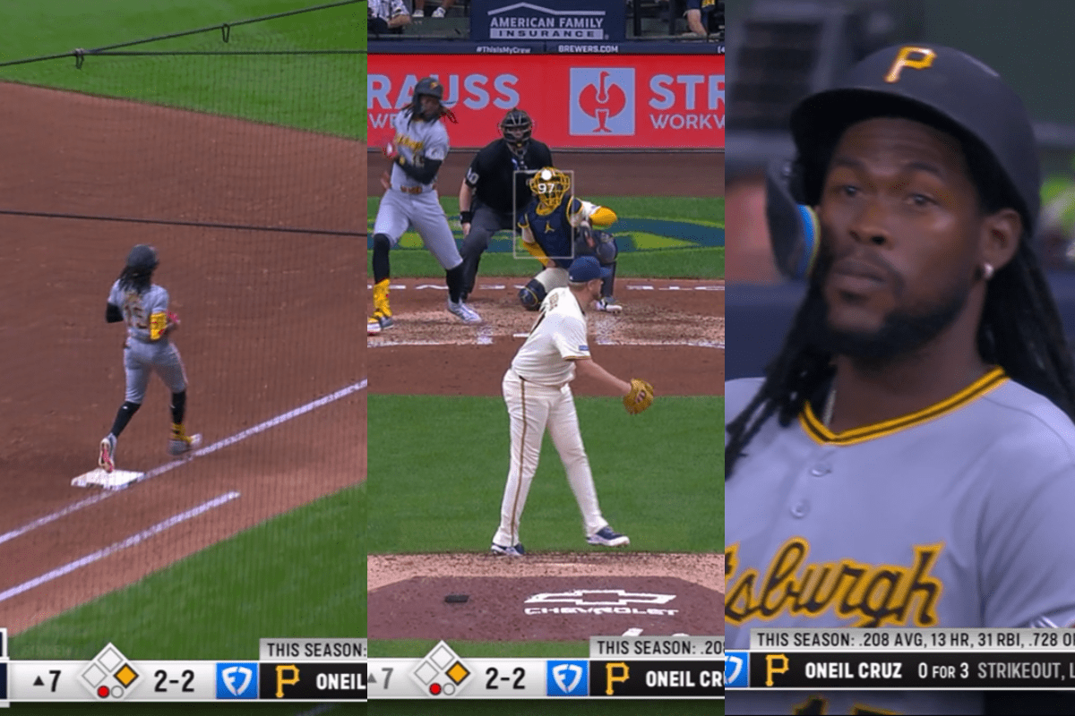 Piratas castigan a oneil cruz y lo sacan de juego por jugada floja