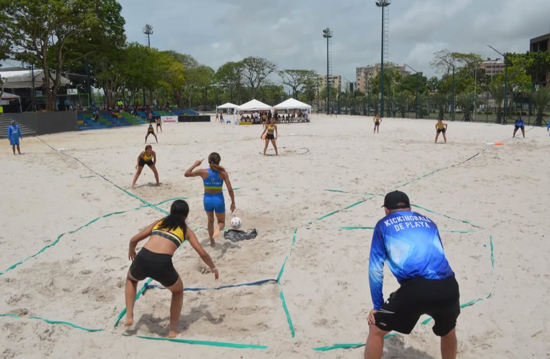 Portuguesa campeón en kikingball de playa