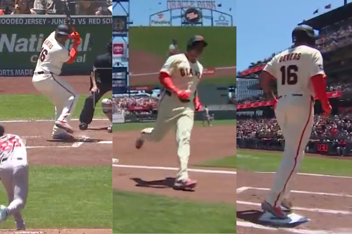 Rafael devers demuestra a red sox que se equivocaron y les pega jonronazo