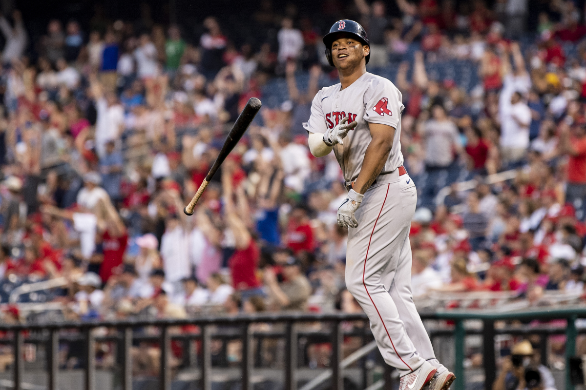 Rafael devers y los números de jonrones que amarán en san francisco