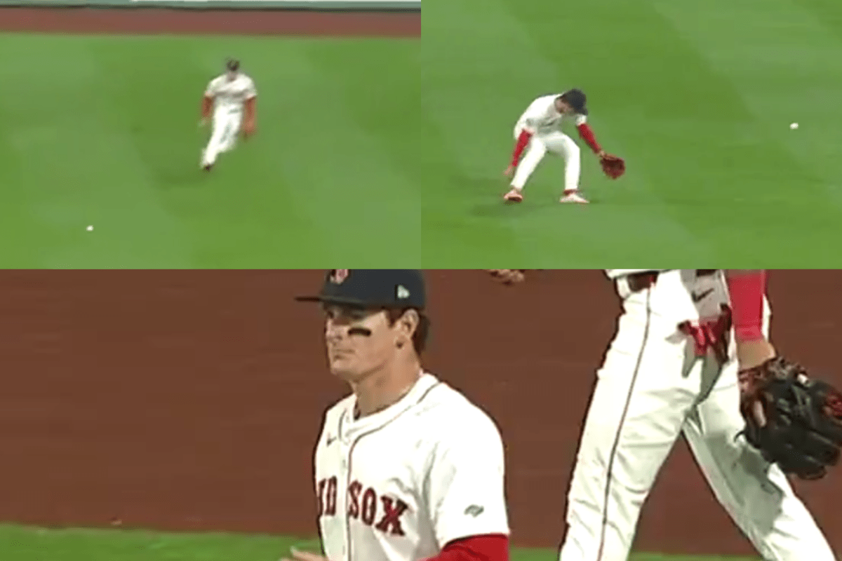 Roman anthony comete costoso error para los red sox en su debut