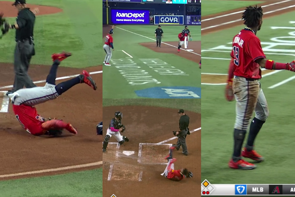 Ronald acuña jr desobedece una orden y arma un show en miami