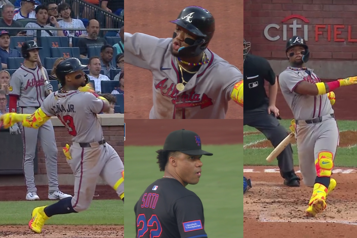 Ronald-acuna-jr-baile-tercera-base-mets-atlanta