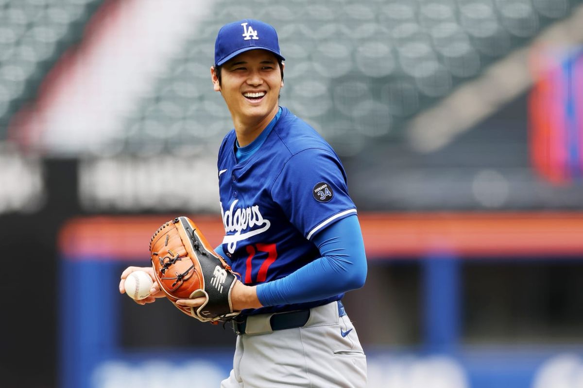 Shohei ohtani suelta su brazo de nuevo