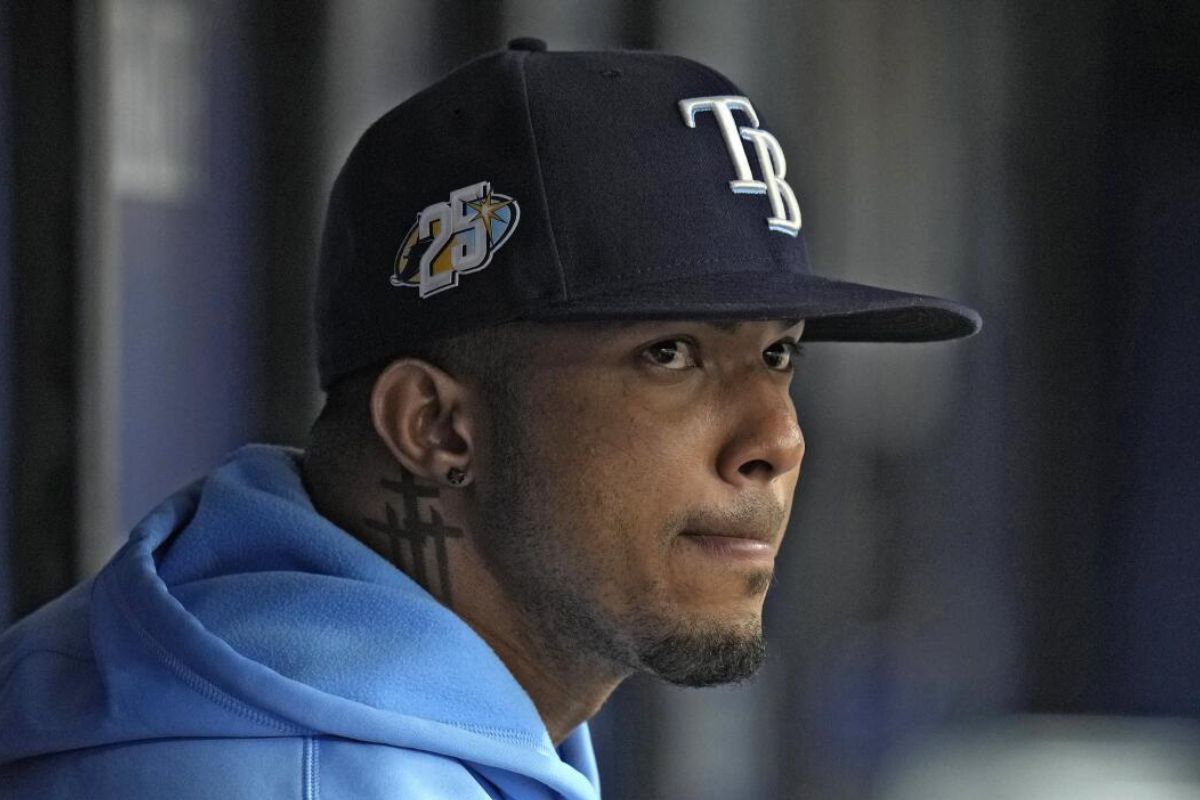 Wander franco recibe otro cargo / foto: los ángeles times