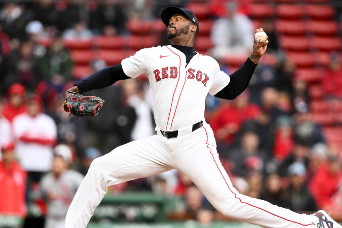 Aroldis chapman logra marca histórica como relevista / foto: mlb