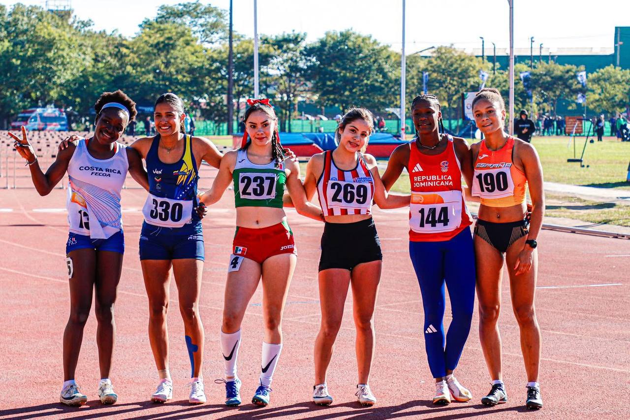 Atletismo logra dos oros en Ibero sub-18