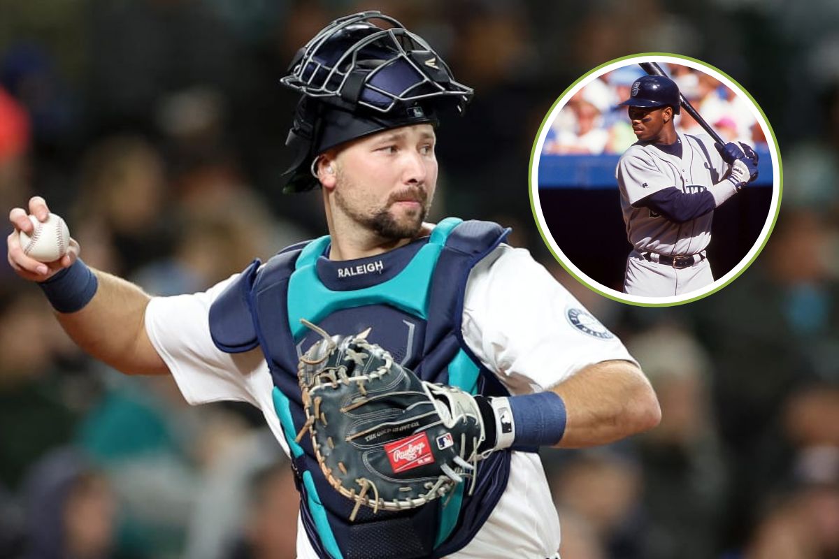 Cal raleigh iguala marca de ken griffey jr.
