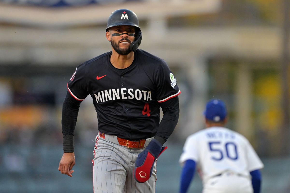 Carlos correa no se calla ante los dodgers / foto: mlb