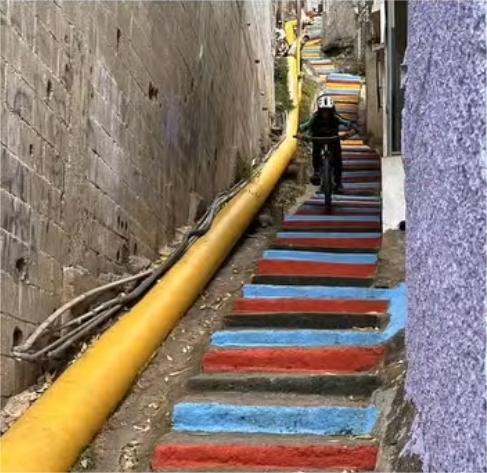 Ciclismo urbano prendió fiesta en Petare