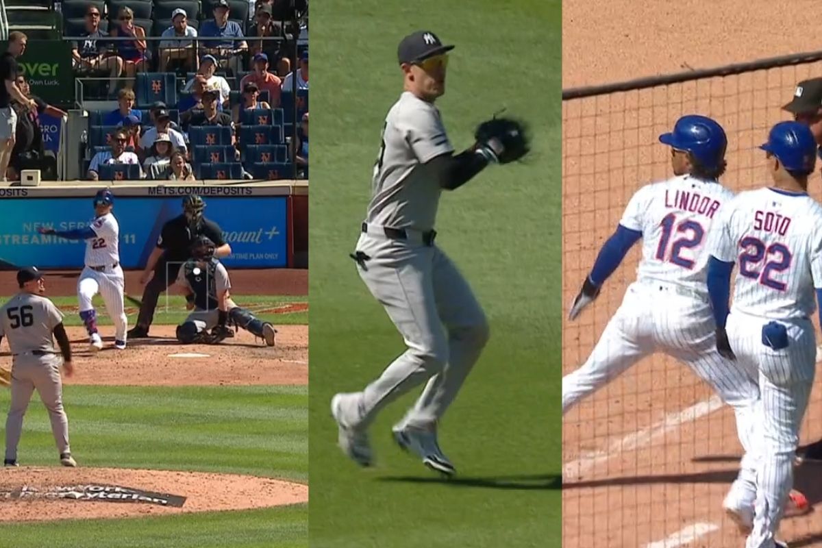 Cody bellinger hace un gran doble play ante soto y lindor