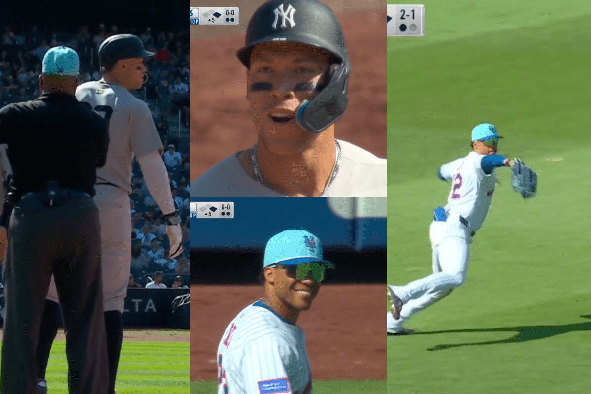 El emotivo momento de juan soto y aaron judge en pleno juego