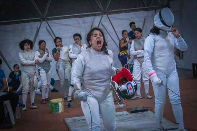Esgrima afiló armas en Cumaná