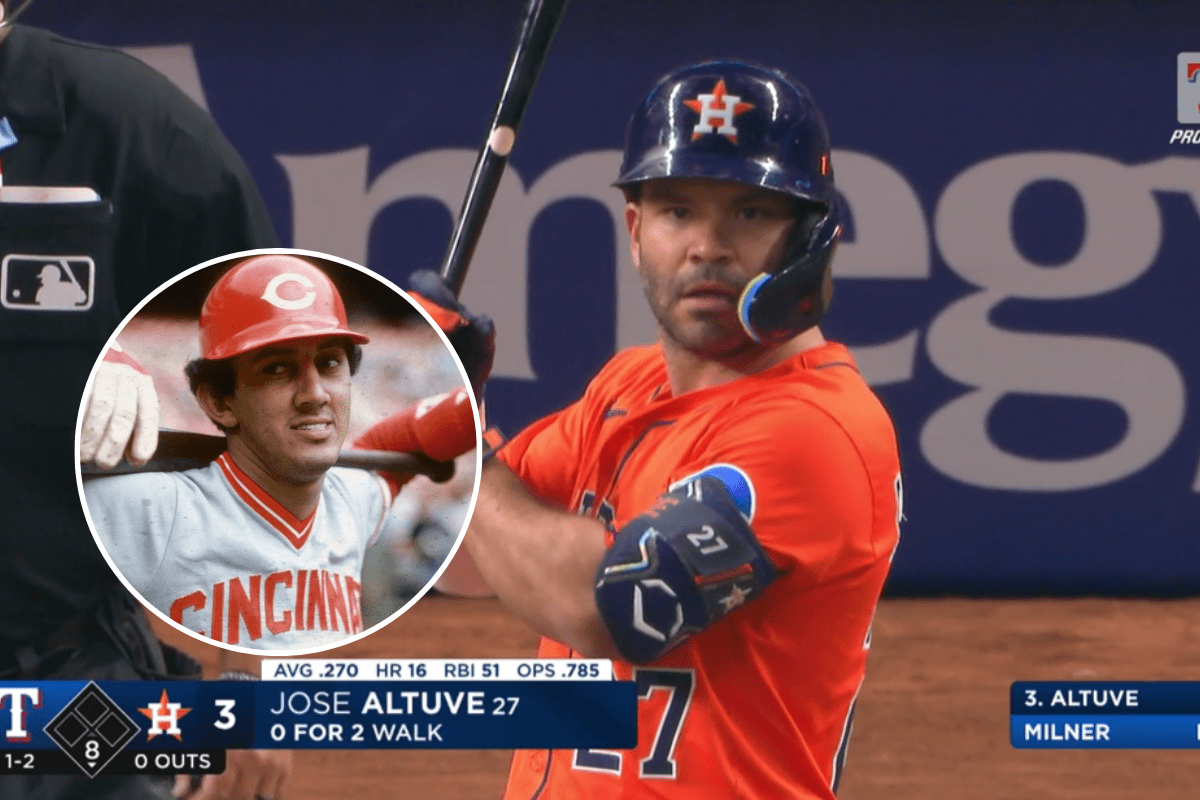 José altuve supera al legendario david concepción