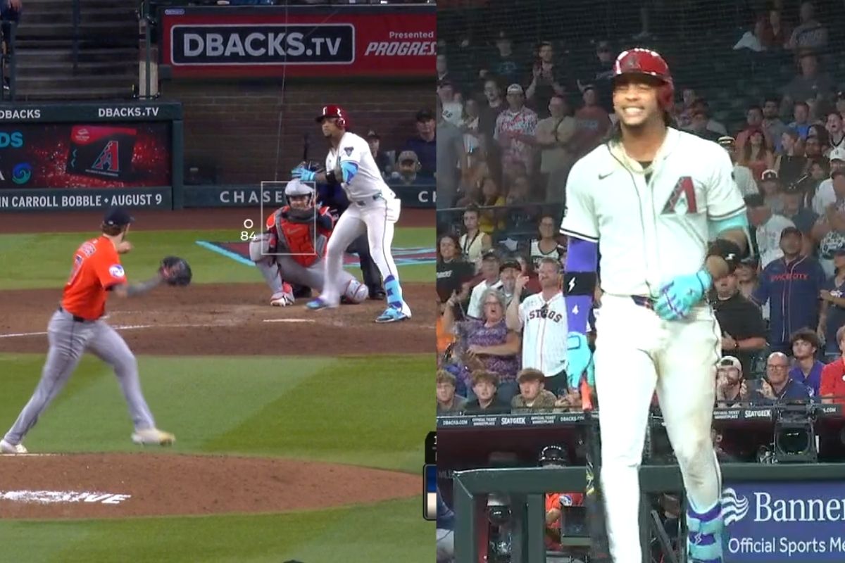 Ketel marte sufre una pésima decisión del umpire