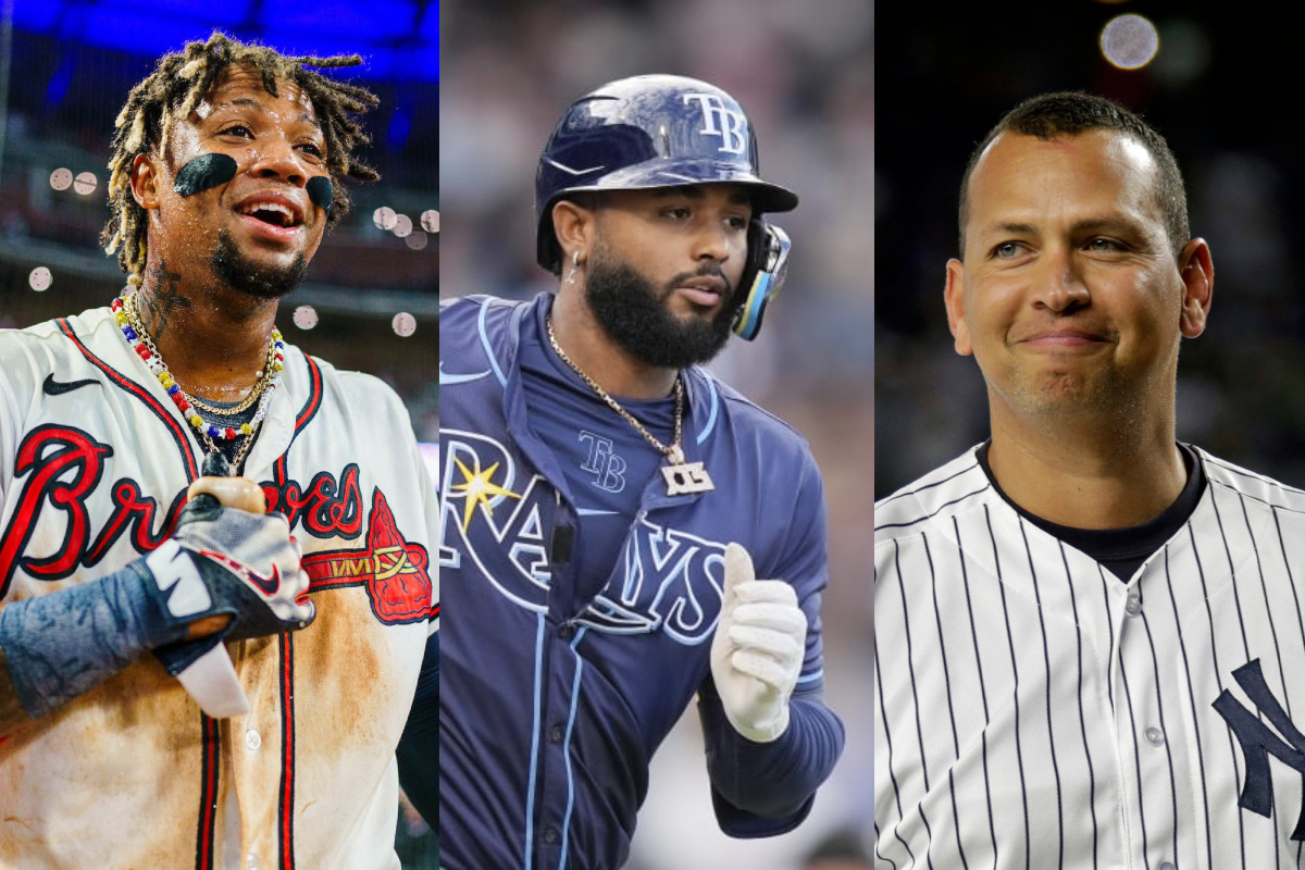 Junior caminero supera a alex rodríguez e iguala a ronald acuña jr