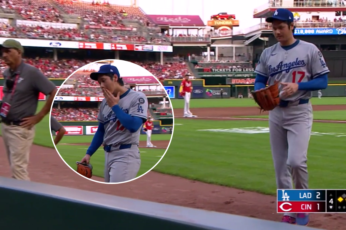 Shohei ohtani sale de juego con aparente lesión