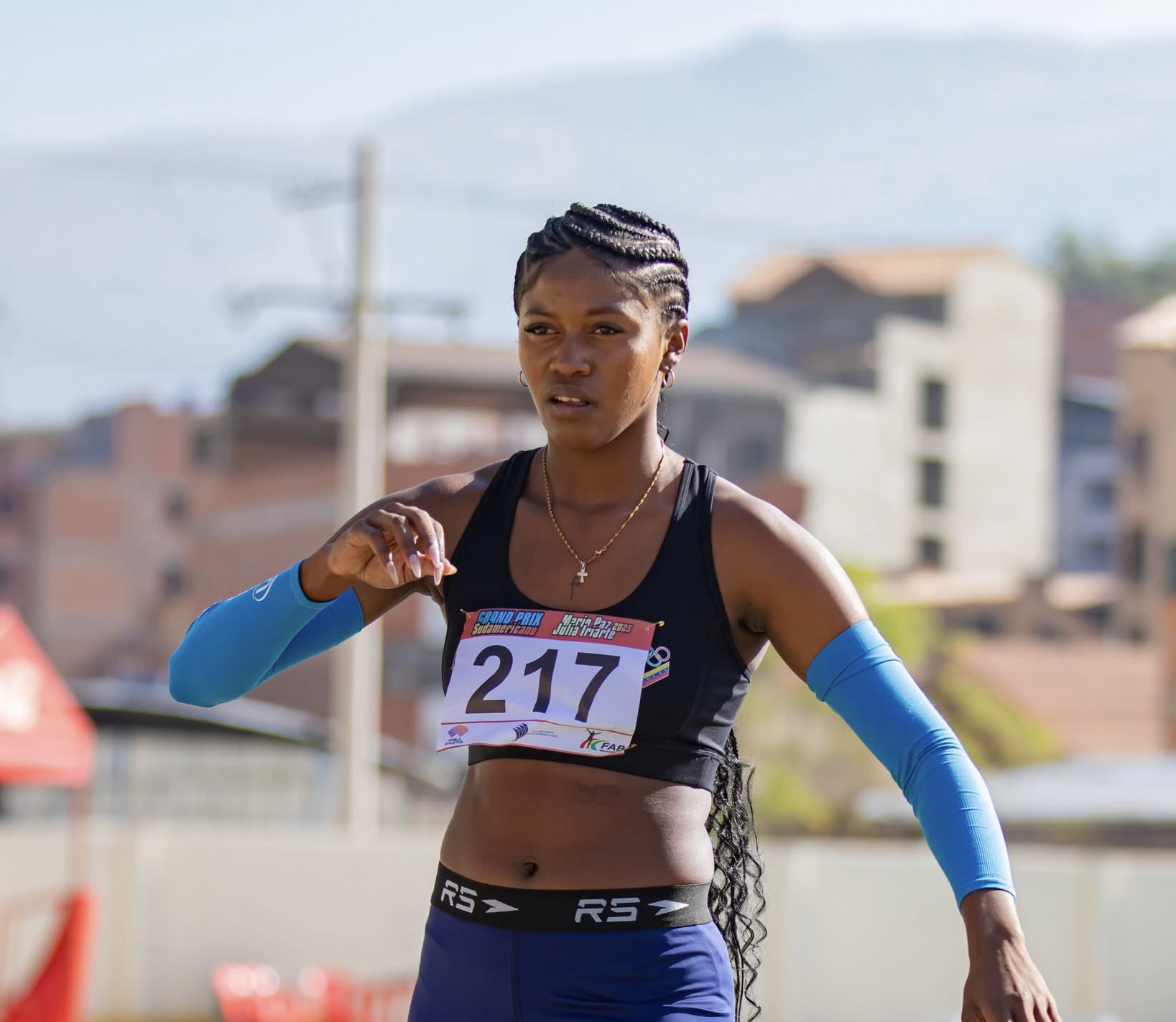 Ornelis Ortiz da un salto de oro en Bolivia