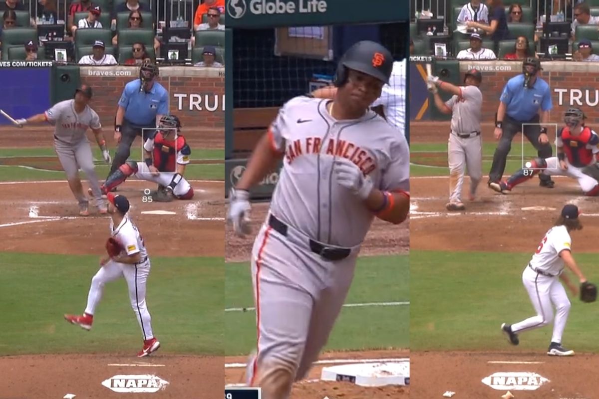 Rafael devers se vuela la cerca dos veces