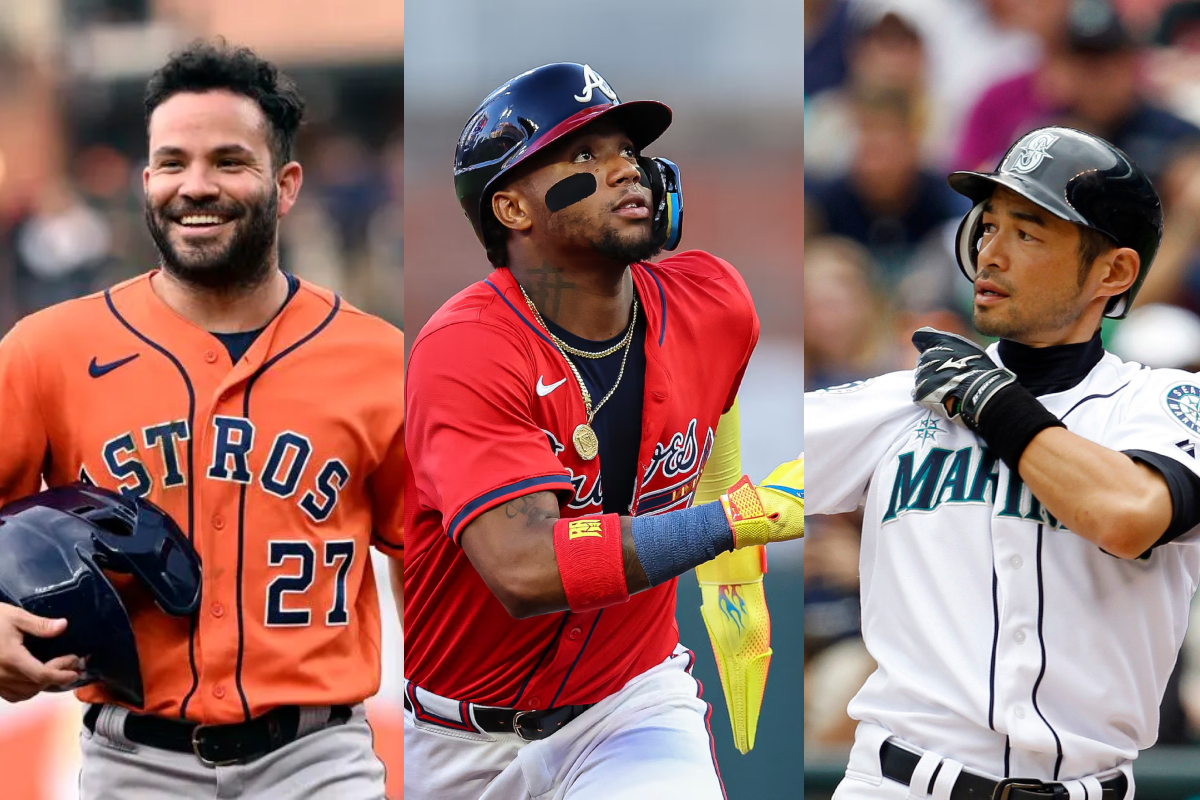 Ronald acuña jr. Iguala marca de ichiro suzuki y persigue a josé altuve