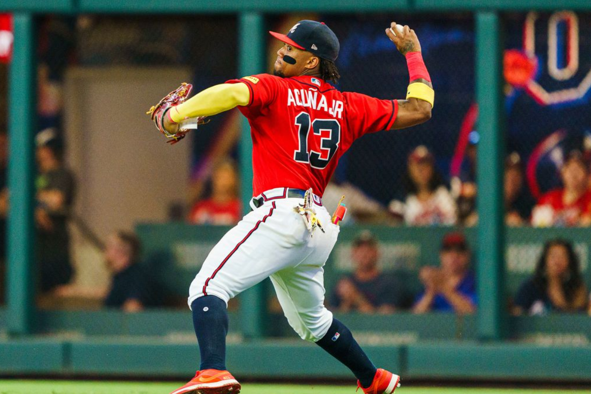 Ronald acuña jr logra marca histórica con su tiro impresionante