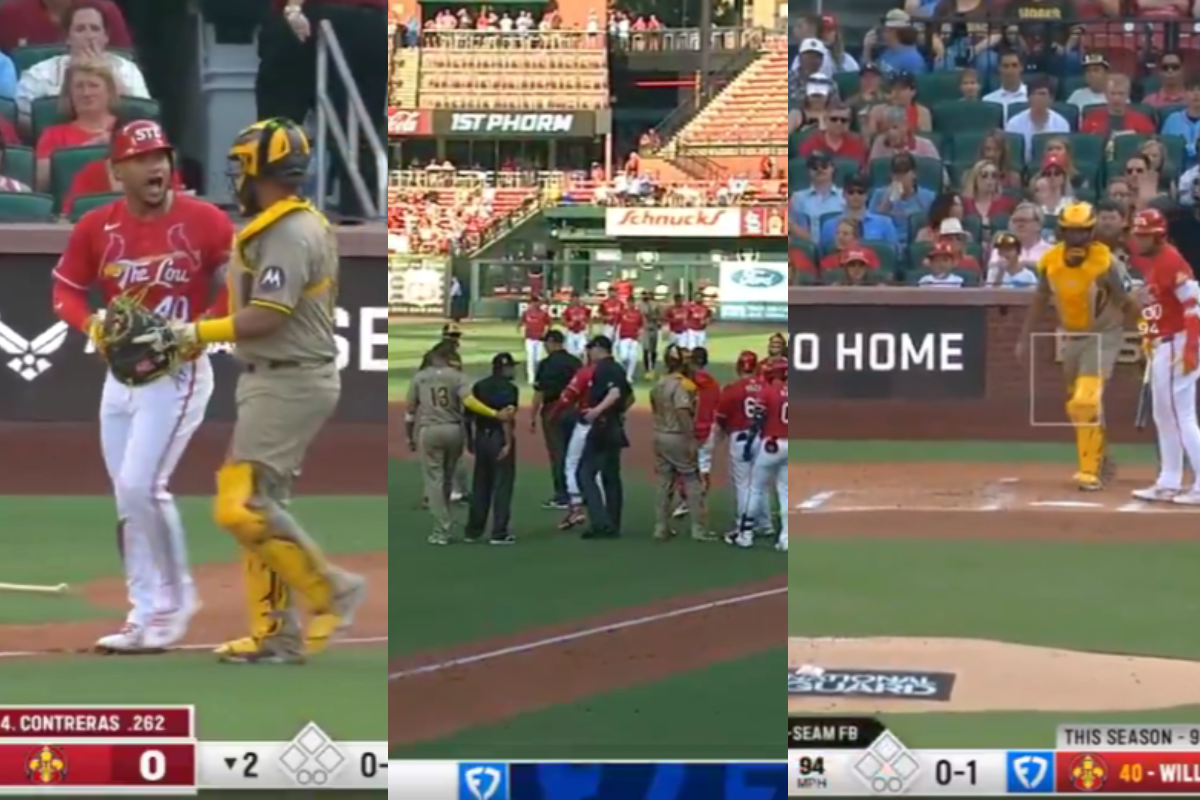 Se vacían las bancas tras altercado entre willson contreras y nick pivetta