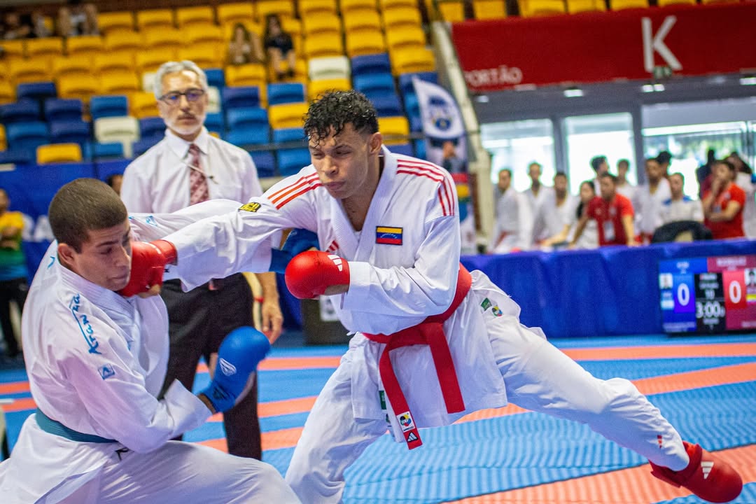 Titanes de karate en Parque Miranda