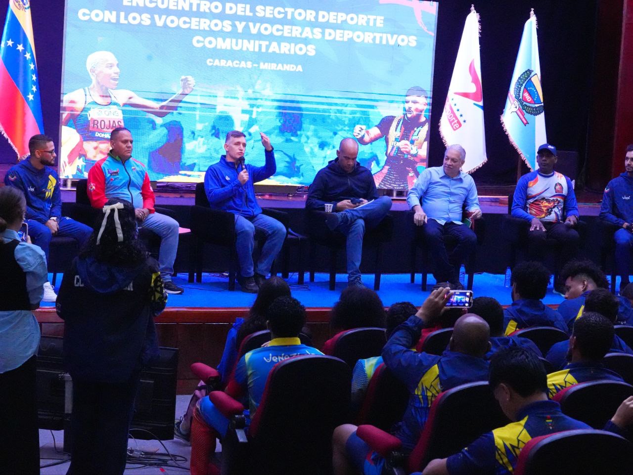 Voceros deportivos de Caracas y Miranda encauzados en el Plan de la Patria