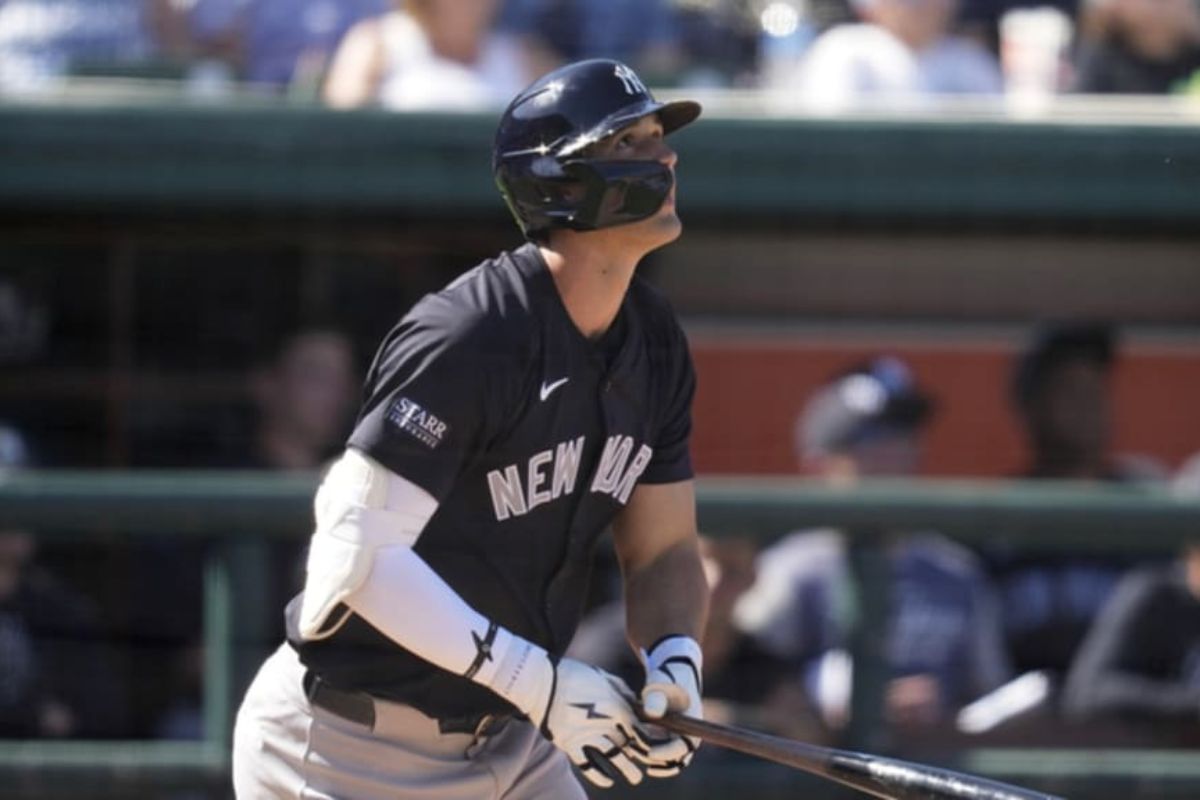 Spencer jones pega tres jonrones en las menores de yankees / foto: mlb